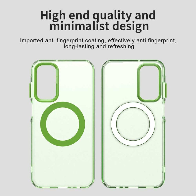 For Samsung Galaxy A35 5G Candy Magsafe PC Hybrid TPU Phone Case