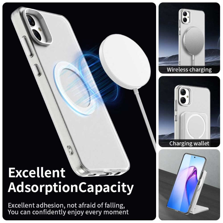 For Samsung Galaxy A05 Candy Magsafe PC Hybrid TPU Phone Case
