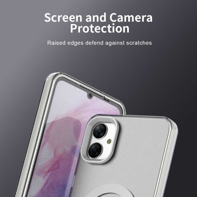For Samsung Galaxy A05 Candy Magsafe PC Hybrid TPU Phone Case