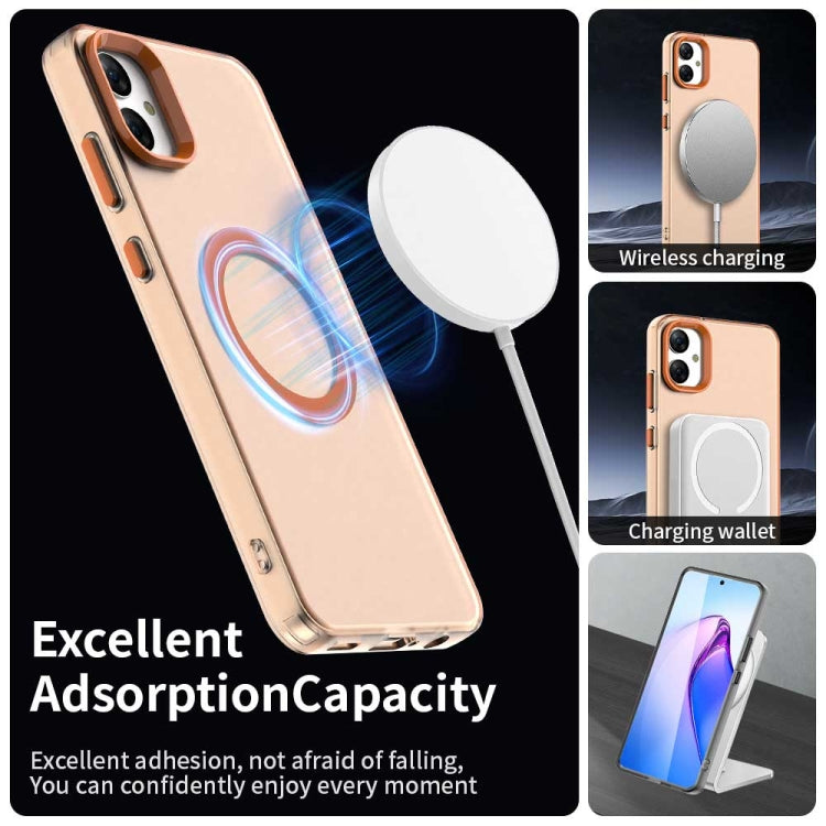 For Samsung Galaxy A05 Candy Magsafe PC Hybrid TPU Phone Case