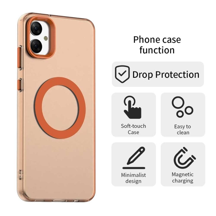 For Samsung Galaxy A05 Candy Magsafe PC Hybrid TPU Phone Case
