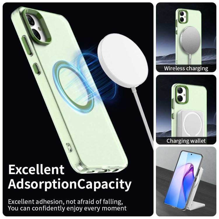 For Samsung Galaxy A05 Candy Magsafe PC Hybrid TPU Phone Case