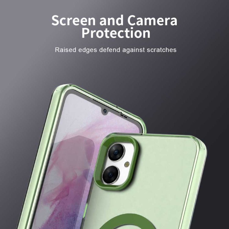 For Samsung Galaxy A05 Candy Magsafe PC Hybrid TPU Phone Case