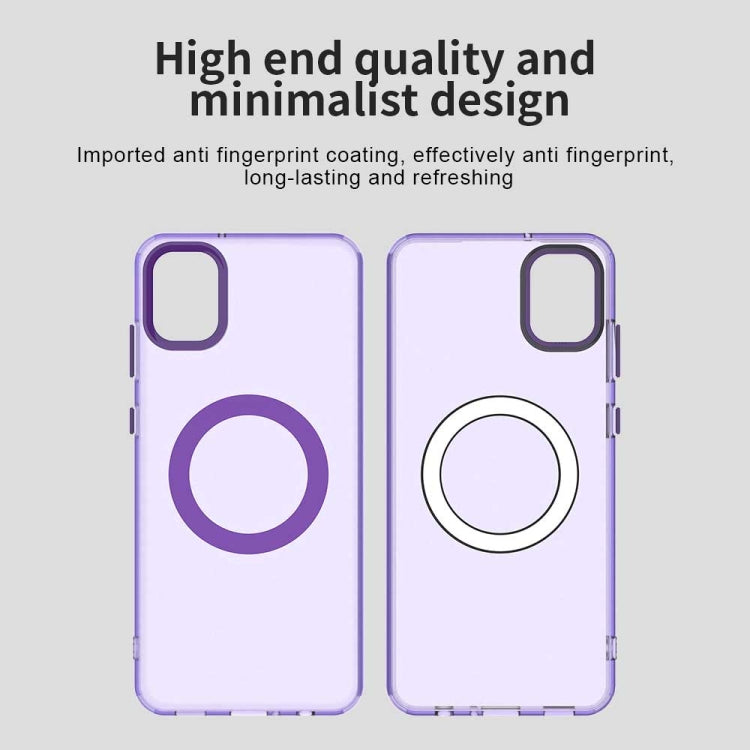 For Samsung Galaxy A05 Candy Magsafe PC Hybrid TPU Phone Case