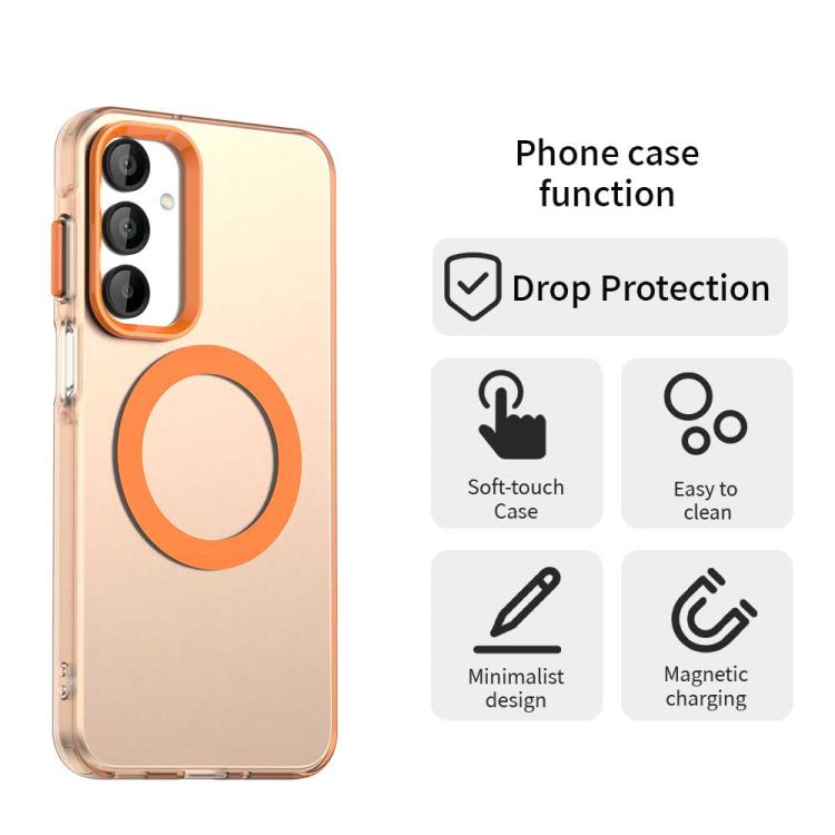 For Samsung Galaxy A16 4G Candy Magsafe PC Hybrid TPU Phone Case