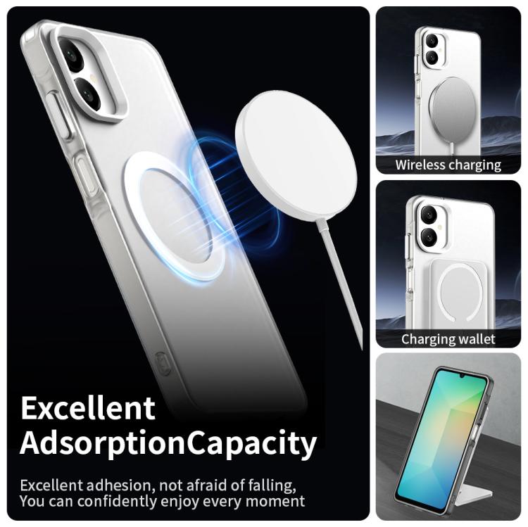 For Samsung Galaxy A06 5G Candy Magsafe PC Hybrid TPU Phone Case