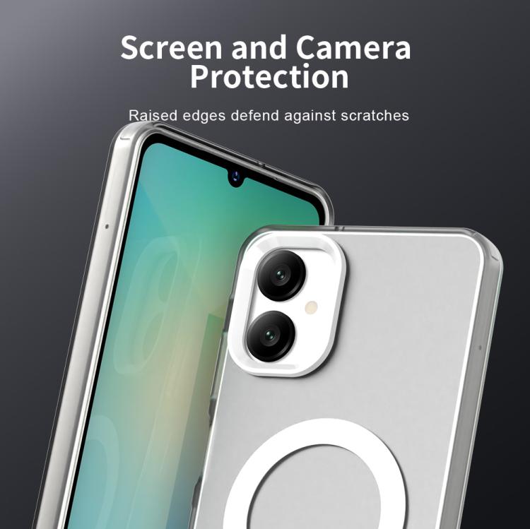 For Samsung Galaxy A06 5G Candy Magsafe PC Hybrid TPU Phone Case