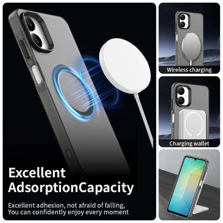 For Samsung Galaxy A06 5G Candy Magsafe PC Hybrid TPU Phone Case