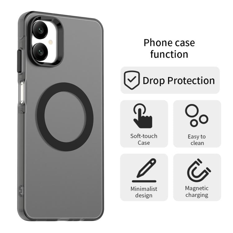 For Samsung Galaxy A06 5G Candy Magsafe PC Hybrid TPU Phone Case