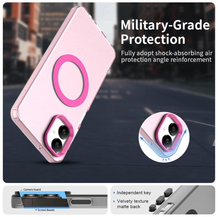 For Samsung Galaxy A06 5G Candy Magsafe PC Hybrid TPU Phone Case