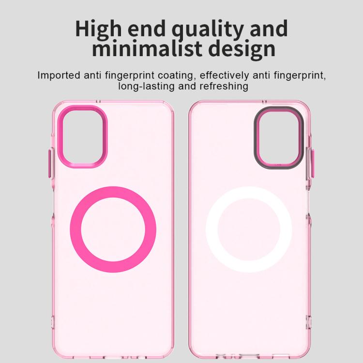 For Samsung Galaxy A06 5G Candy Magsafe PC Hybrid TPU Phone Case