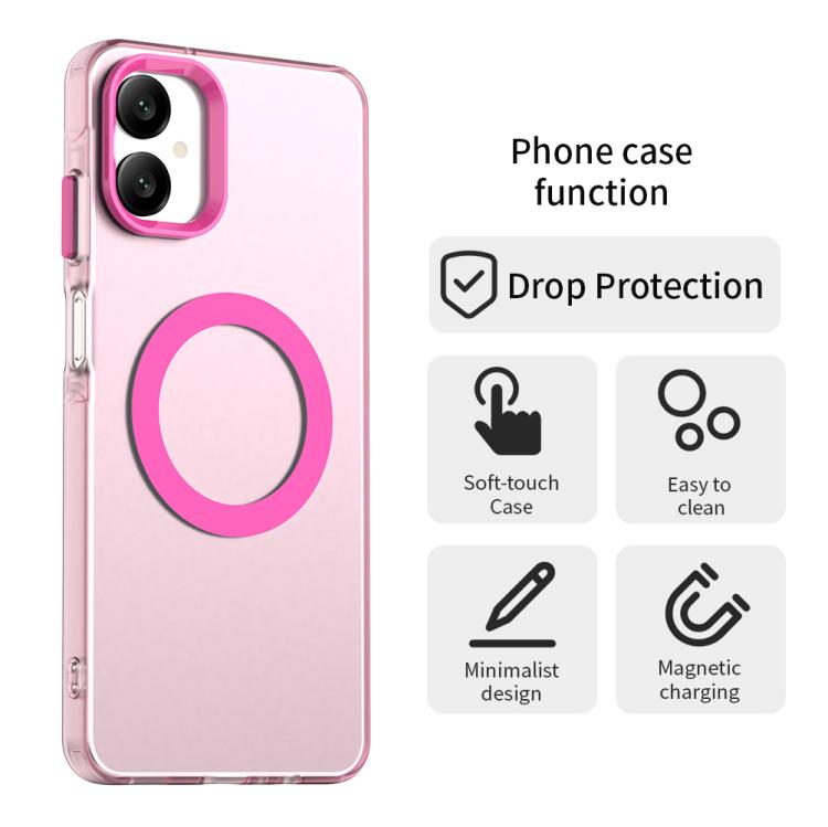 For Samsung Galaxy A06 5G Candy Magsafe PC Hybrid TPU Phone Case