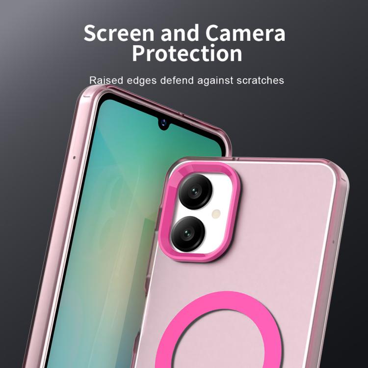 For Samsung Galaxy A06 5G Candy Magsafe PC Hybrid TPU Phone Case
