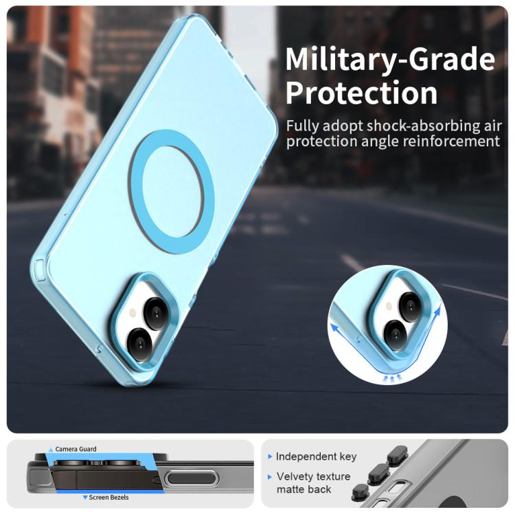 For Samsung Galaxy A06 5G Candy Magsafe PC Hybrid TPU Phone Case