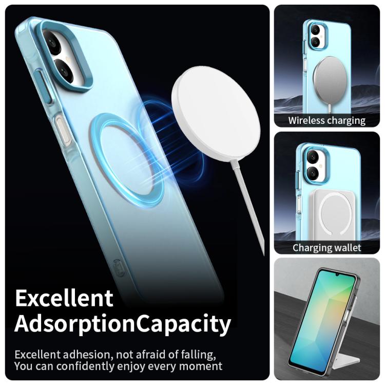 For Samsung Galaxy A06 5G Candy Magsafe PC Hybrid TPU Phone Case