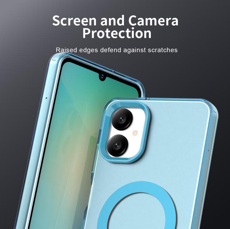 For Samsung Galaxy A06 5G Candy Magsafe PC Hybrid TPU Phone Case