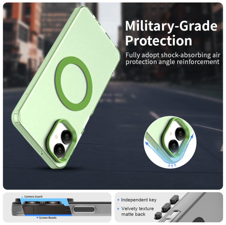 For Samsung Galaxy A06 5G Candy Magsafe PC Hybrid TPU Phone Case