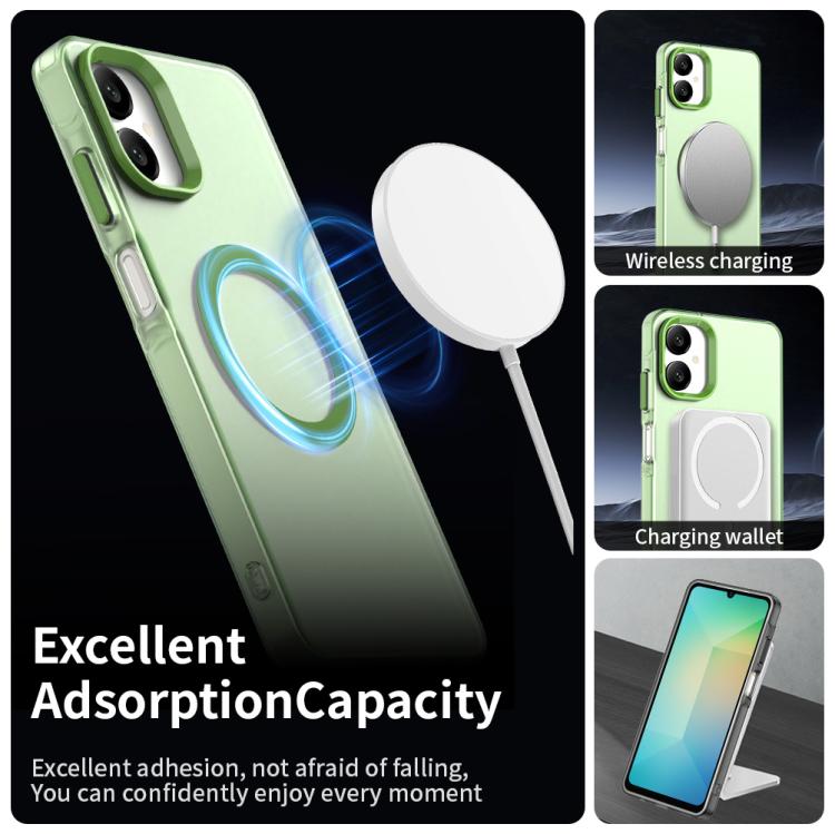 For Samsung Galaxy A06 5G Candy Magsafe PC Hybrid TPU Phone Case
