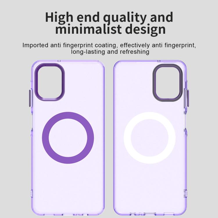 For Samsung Galaxy A06 5G Candy Magsafe PC Hybrid TPU Phone Case
