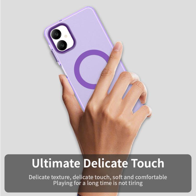 For Samsung Galaxy A06 5G Candy Magsafe PC Hybrid TPU Phone Case