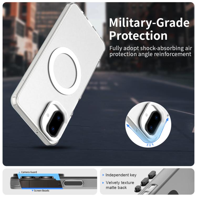For Samsung Galaxy A07 5G Candy Magsafe PC Hybrid TPU Phone Case
