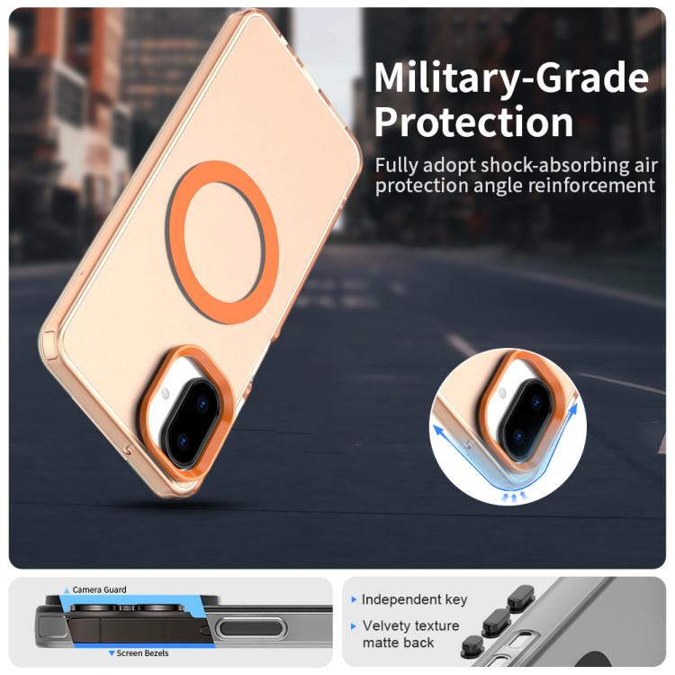 For Samsung Galaxy A07 5G Candy Magsafe PC Hybrid TPU Phone Case