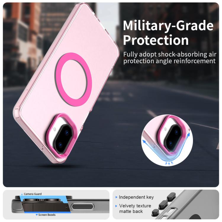 For Samsung Galaxy A07 5G Candy Magsafe PC Hybrid TPU Phone Case