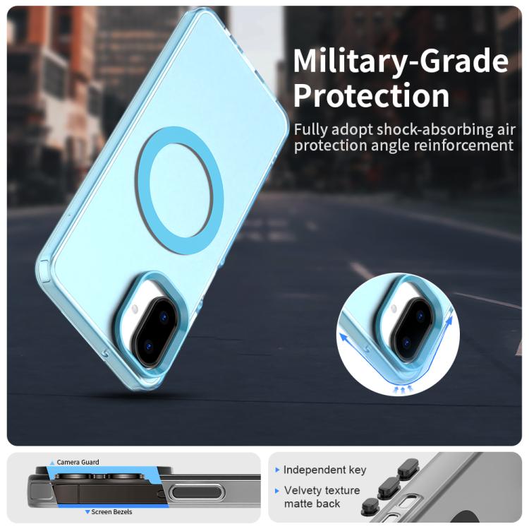 For Samsung Galaxy A07 5G Candy Magsafe PC Hybrid TPU Phone Case