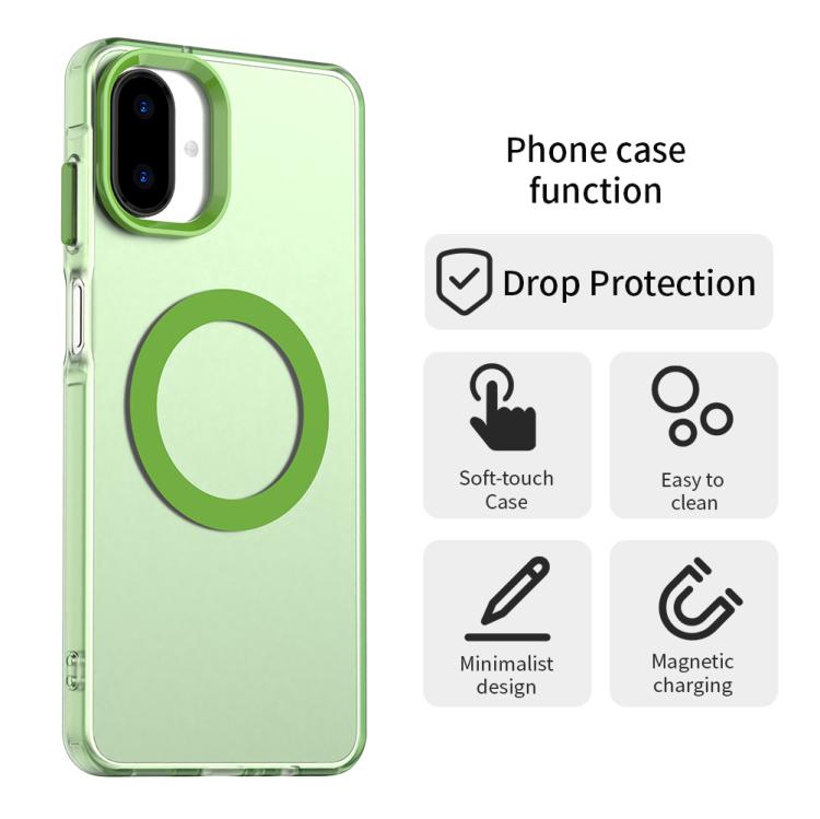 For Samsung Galaxy A07 5G Candy Magsafe PC Hybrid TPU Phone Case