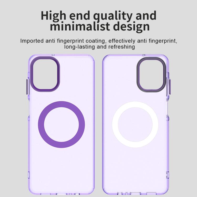 For Samsung Galaxy A07 5G Candy Magsafe PC Hybrid TPU Phone Case