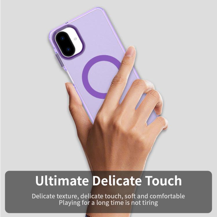 For Samsung Galaxy A07 5G Candy Magsafe PC Hybrid TPU Phone Case