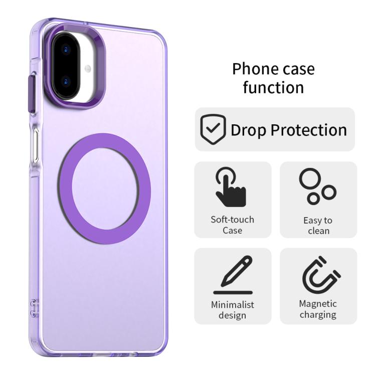 For Samsung Galaxy A07 5G Candy Magsafe PC Hybrid TPU Phone Case
