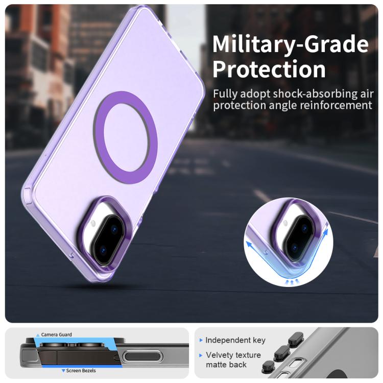 For Samsung Galaxy A07 5G Candy Magsafe PC Hybrid TPU Phone Case