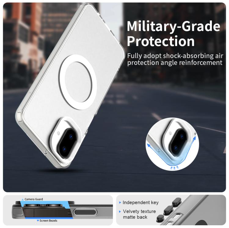For Samsung Galaxy A07 4G Candy Magsafe PC Hybrid TPU Phone Case