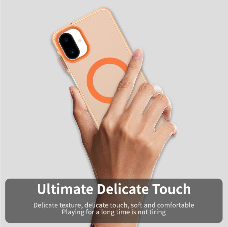 For Samsung Galaxy A07 4G Candy Magsafe PC Hybrid TPU Phone Case