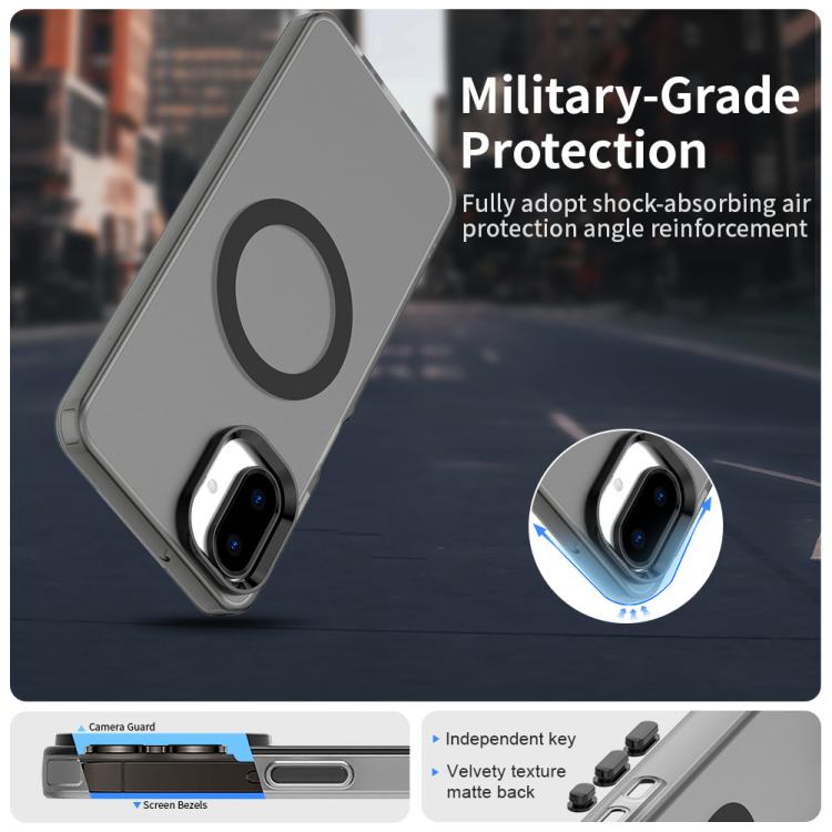 For Samsung Galaxy A07 4G Candy Magsafe PC Hybrid TPU Phone Case