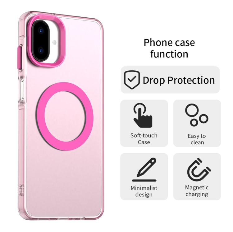 For Samsung Galaxy A07 4G Candy Magsafe PC Hybrid TPU Phone Case