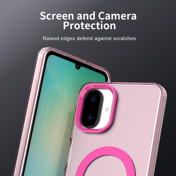 For Samsung Galaxy A07 4G Candy Magsafe PC Hybrid TPU Phone Case