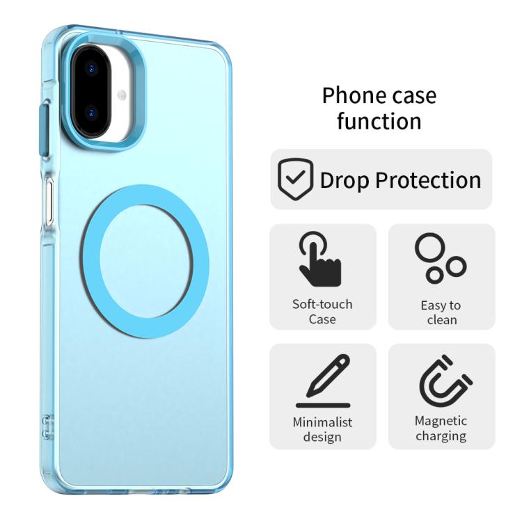 For Samsung Galaxy A07 4G Candy Magsafe PC Hybrid TPU Phone Case