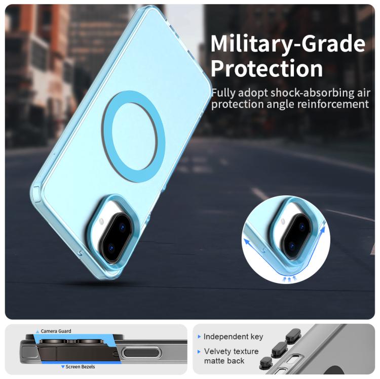 For Samsung Galaxy A07 4G Candy Magsafe PC Hybrid TPU Phone Case