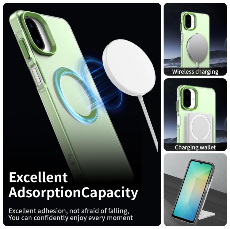 For Samsung Galaxy A07 4G Candy Magsafe PC Hybrid TPU Phone Case