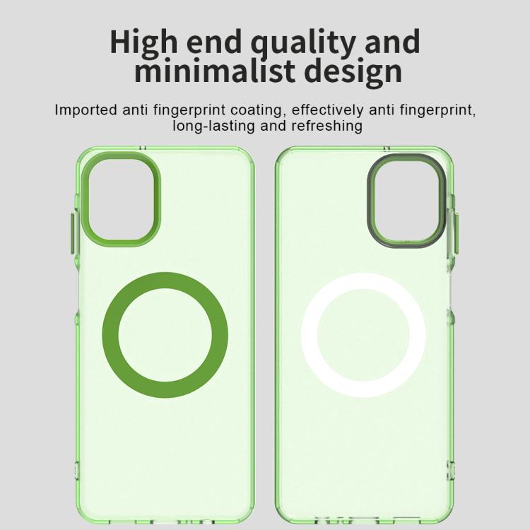For Samsung Galaxy A07 4G Candy Magsafe PC Hybrid TPU Phone Case