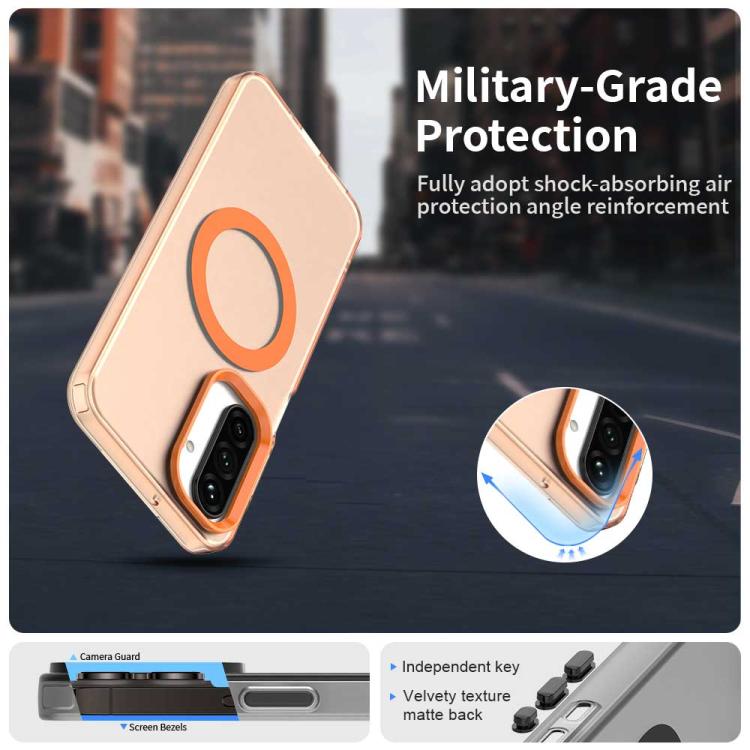 For Samsung Galaxy A17 5G Candy Magsafe PC Hybrid TPU Phone Case
