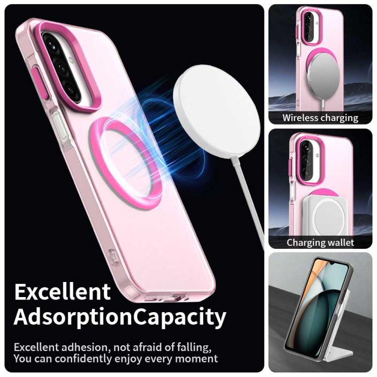 For Samsung Galaxy A17 5G Candy Magsafe PC Hybrid TPU Phone Case