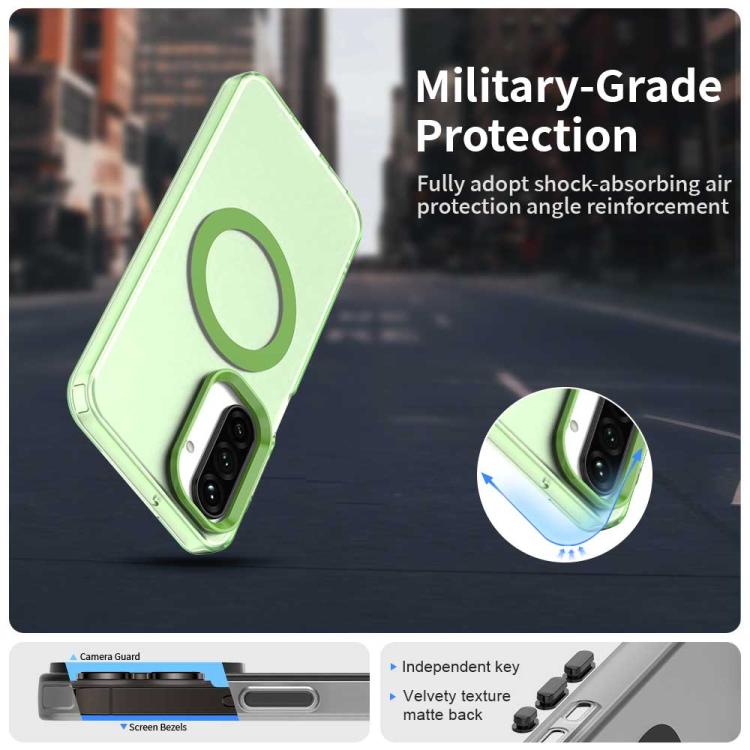 For Samsung Galaxy A17 5G Candy Magsafe PC Hybrid TPU Phone Case