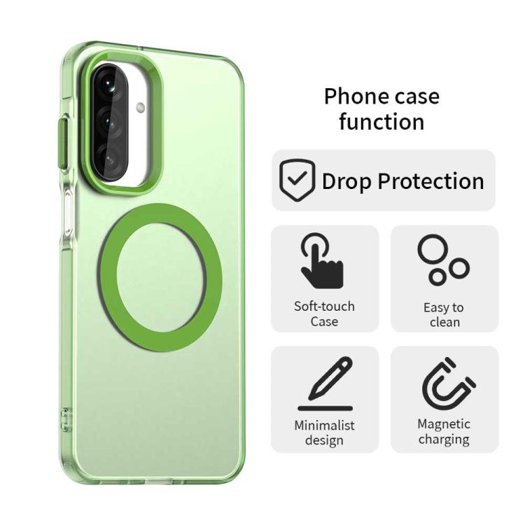 For Samsung Galaxy A17 5G Candy Magsafe PC Hybrid TPU Phone Case