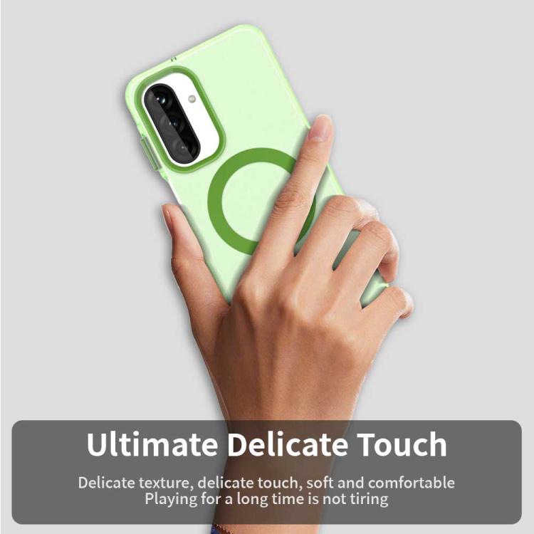 For Samsung Galaxy A17 5G Candy Magsafe PC Hybrid TPU Phone Case