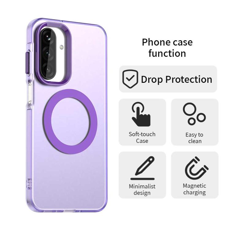 For Samsung Galaxy A17 5G Candy Magsafe PC Hybrid TPU Phone Case