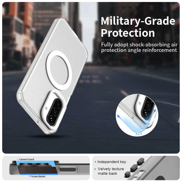 For Samsung Galaxy A17 4G Candy Magsafe PC Hybrid TPU Phone Case