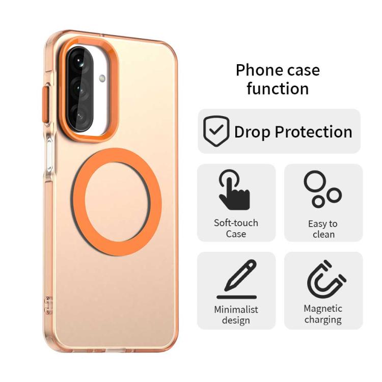 For Samsung Galaxy A17 4G Candy Magsafe PC Hybrid TPU Phone Case